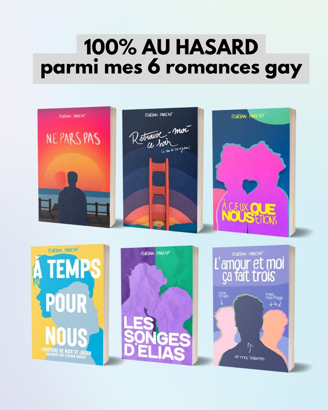 Livre Romance Gay Mystère - Idée cadeau Secret Santa - livre broché au hasard !