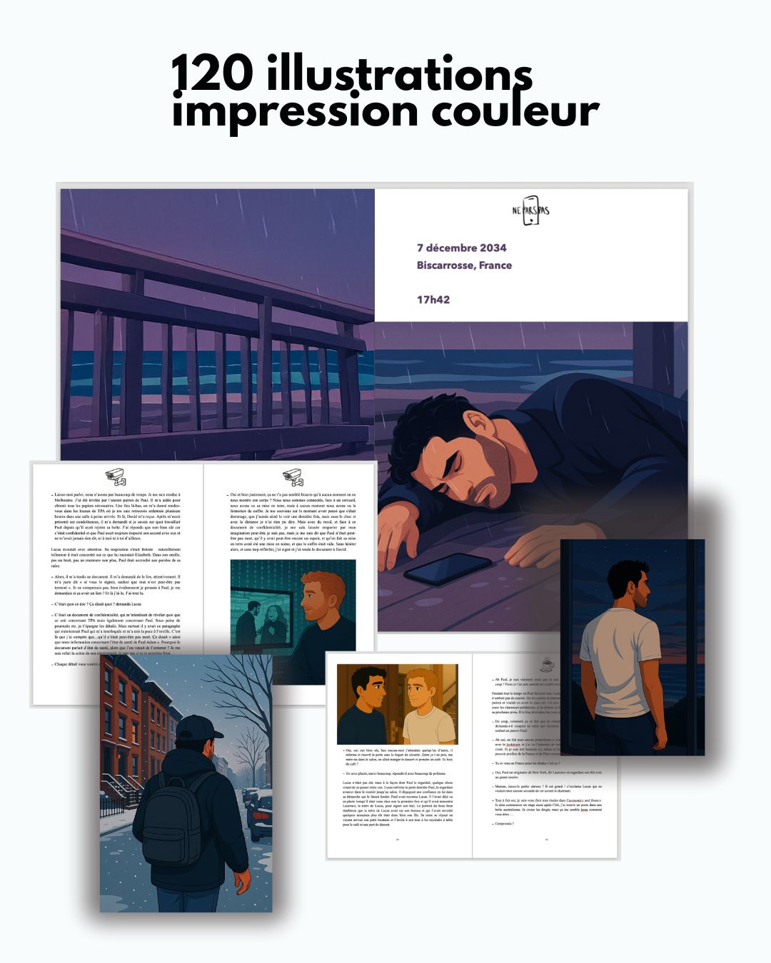 Ne Pars Pas - Édition limitée collector - livre relié