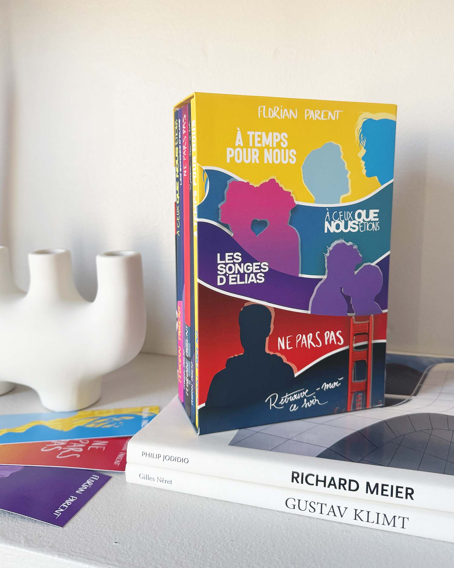 Coffret Idée Cadeau Florian Parent - 5 romances gay addictives