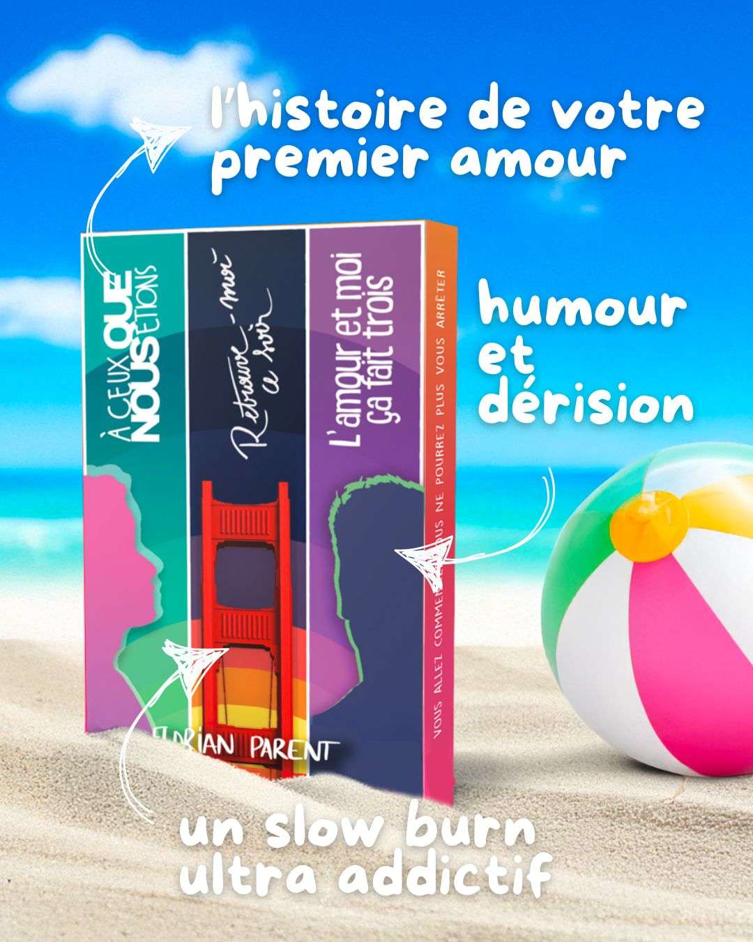 Coffret Découverte Romances Gay Florian Parent - 3 histoires d&