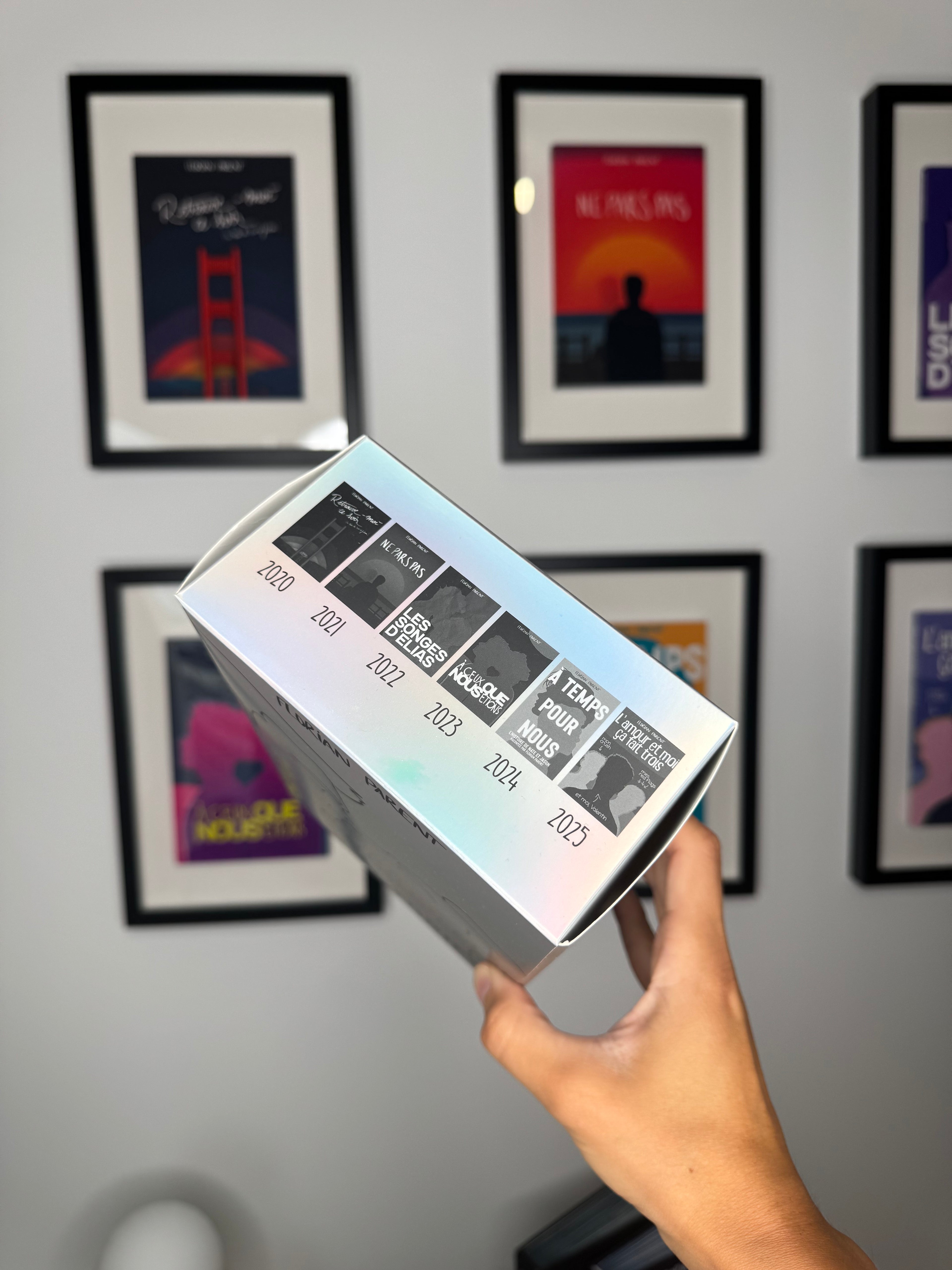 Coffret Cadeau - Collection intégrale - 6 romances gay addictives - Florian Parent - Idée cadeau