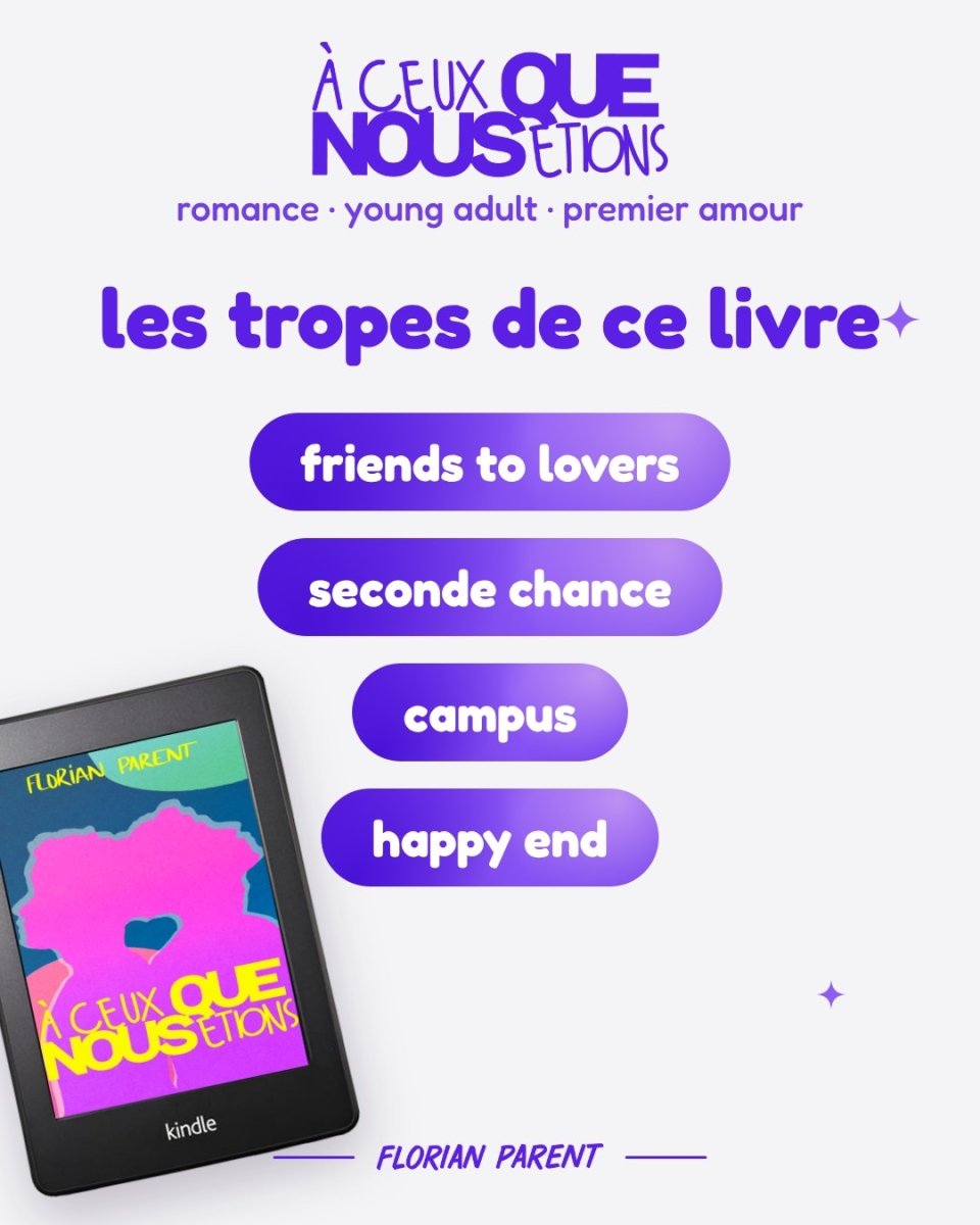À ceux que nous étions - Prix du Roman Gay 2024 - roman gay livre mm - Florian Parent