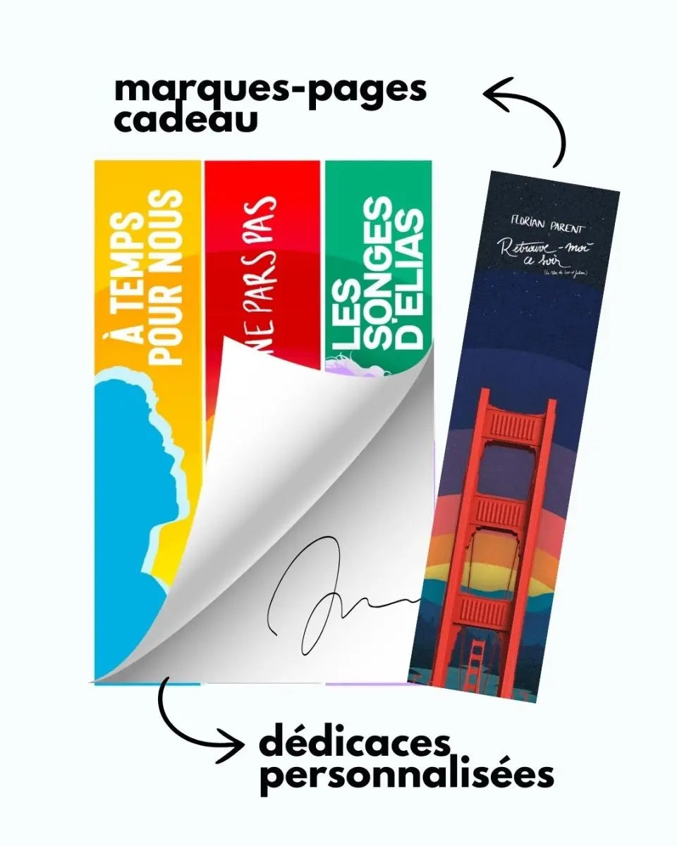 Coffret Cadeau - 3 Histoires d’Amour et de Destin - Florian Parent - Idée cadeau à petit prix - roman gay livre mm