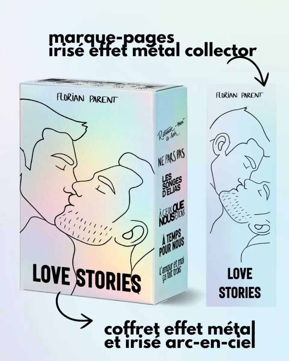 Coffret Cadeau - Collection intégrale - 6 romances gay addictives - Florian Parent - Idée cadeau - roman gay livre mm