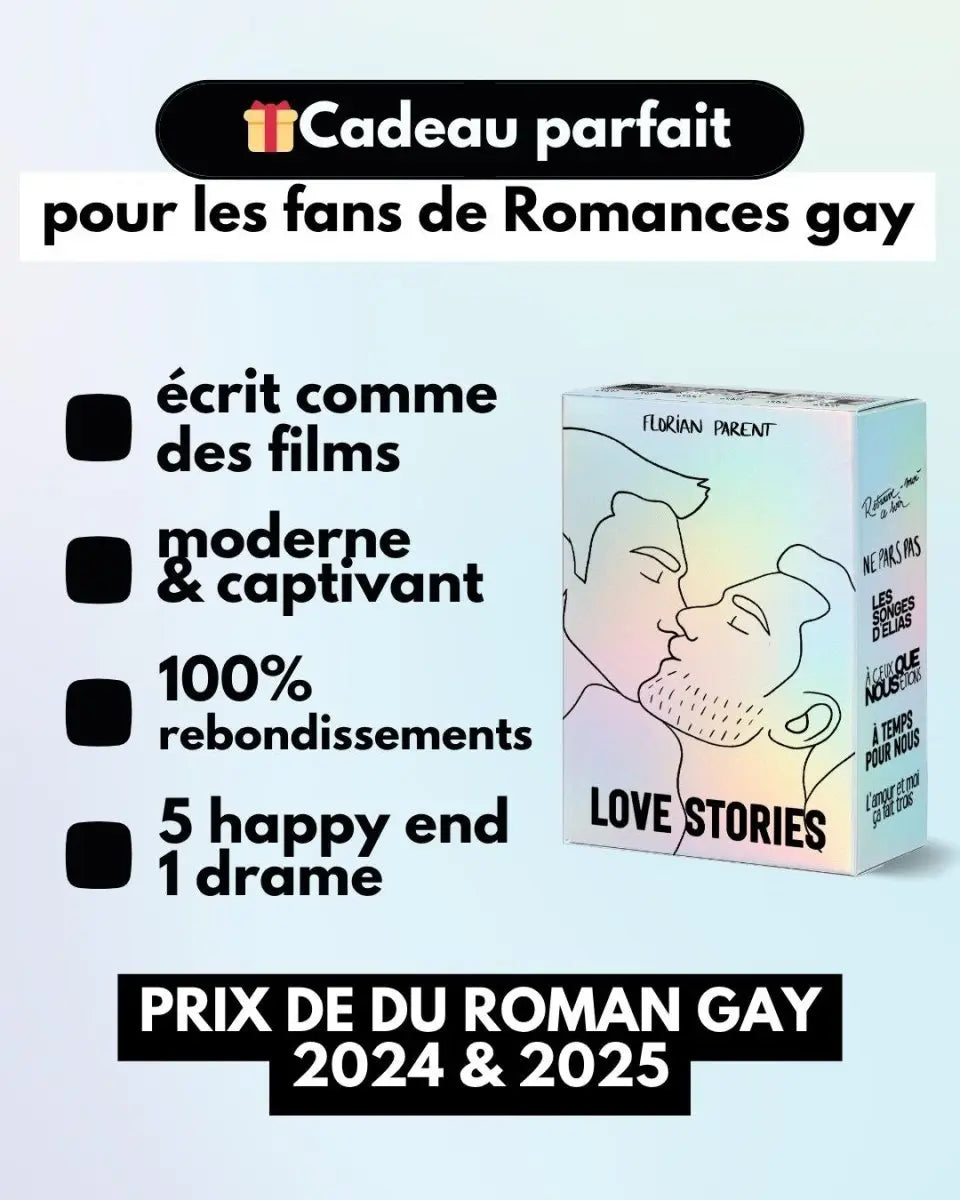 Coffret Cadeau - Collection intégrale - 6 romances gay addictives - Florian Parent - Idée cadeau - roman gay livre mm