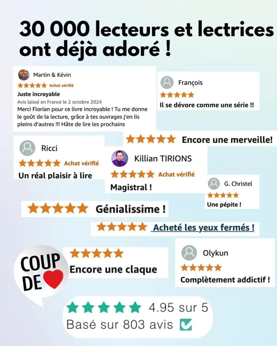 Coffret Cadeau - Collection intégrale - 6 romances gay addictives - Florian Parent - Idée cadeau - roman gay livre mm