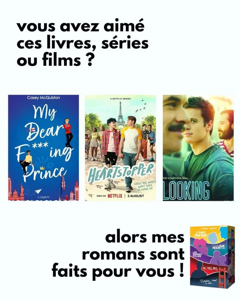 Coffret Saint Valentin Livres Gay Florian Parent + Cadeaux - Édition Limitée - roman gay livre mm - Florian Parent