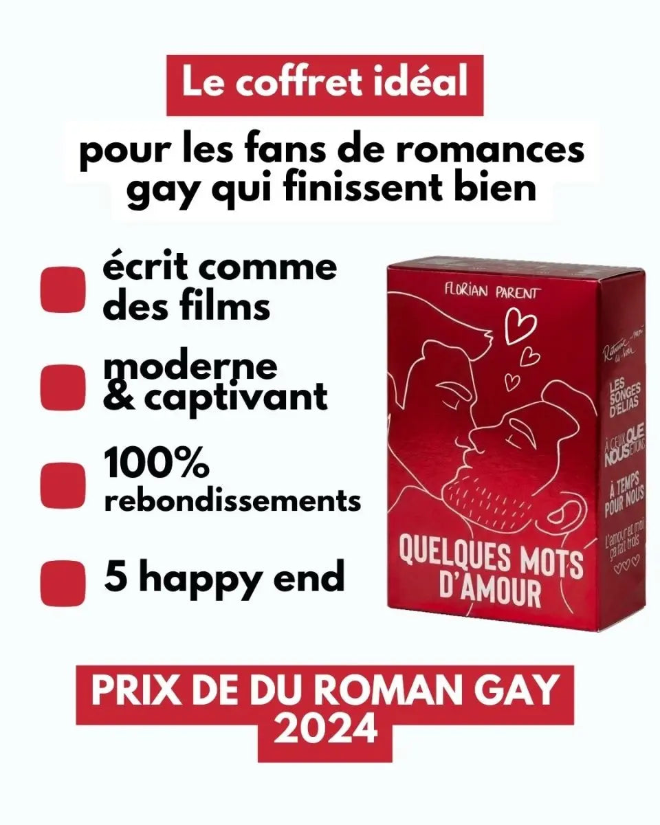 Coffret Summer Romance - 5 livres gay qui finissent bien - Florian Parent - roman gay livre mm - Florian Parent