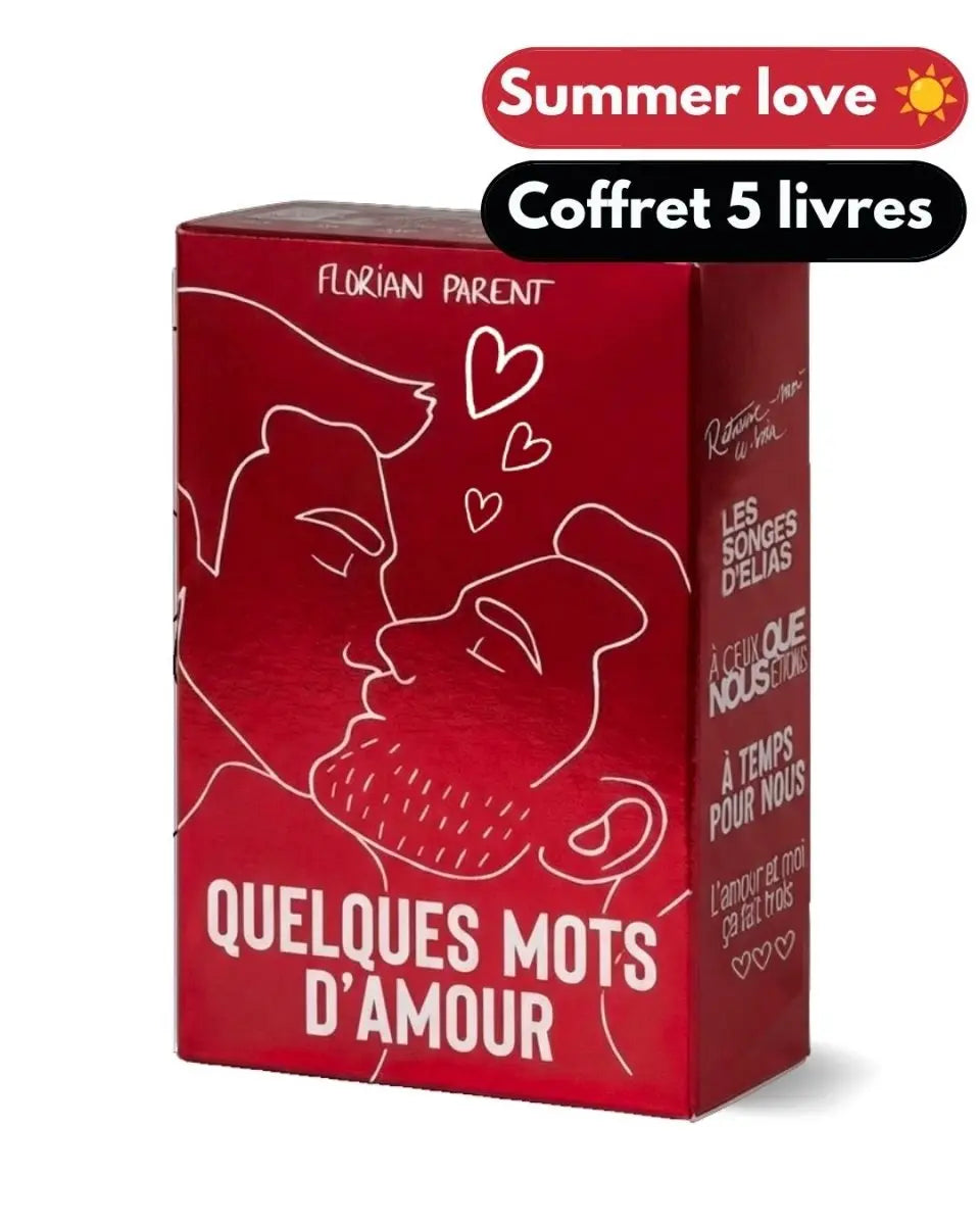 Coffret Summer Romance - 5 livres gay qui finissent bien - Florian Parent - roman gay livre mm - Florian Parent