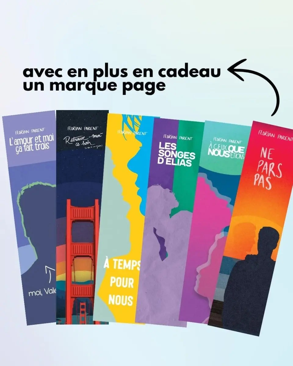Livre Romance Gay Mystère - Idée cadeau Secret Santa - livre broché au hasard ! - roman gay livre mm - Florian Parent