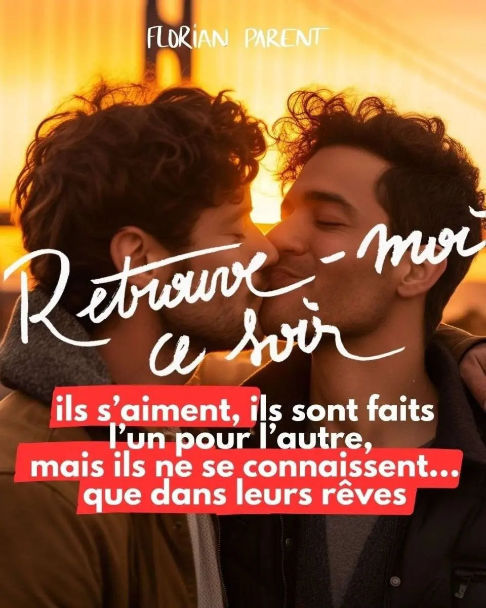 Lot 3 romans Florian Parent - Retrouve-moi ce soir / À temps pour nous / À ceux que nous étions - roman gay livre mm