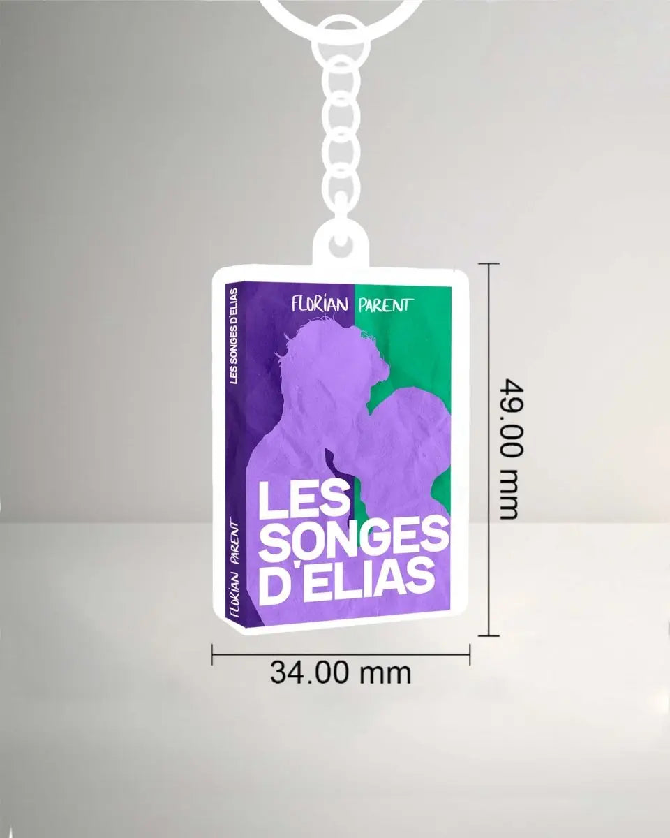 Lot 5 porte - clés collectors - roman gay livre mm - Florian Parent