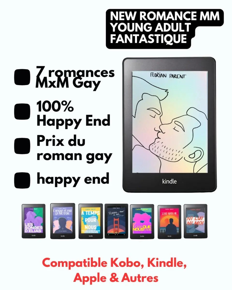 Lot 7 eBook romances gay - Collection complète - Florian Parent - roman gay livre mm - Florian Parent