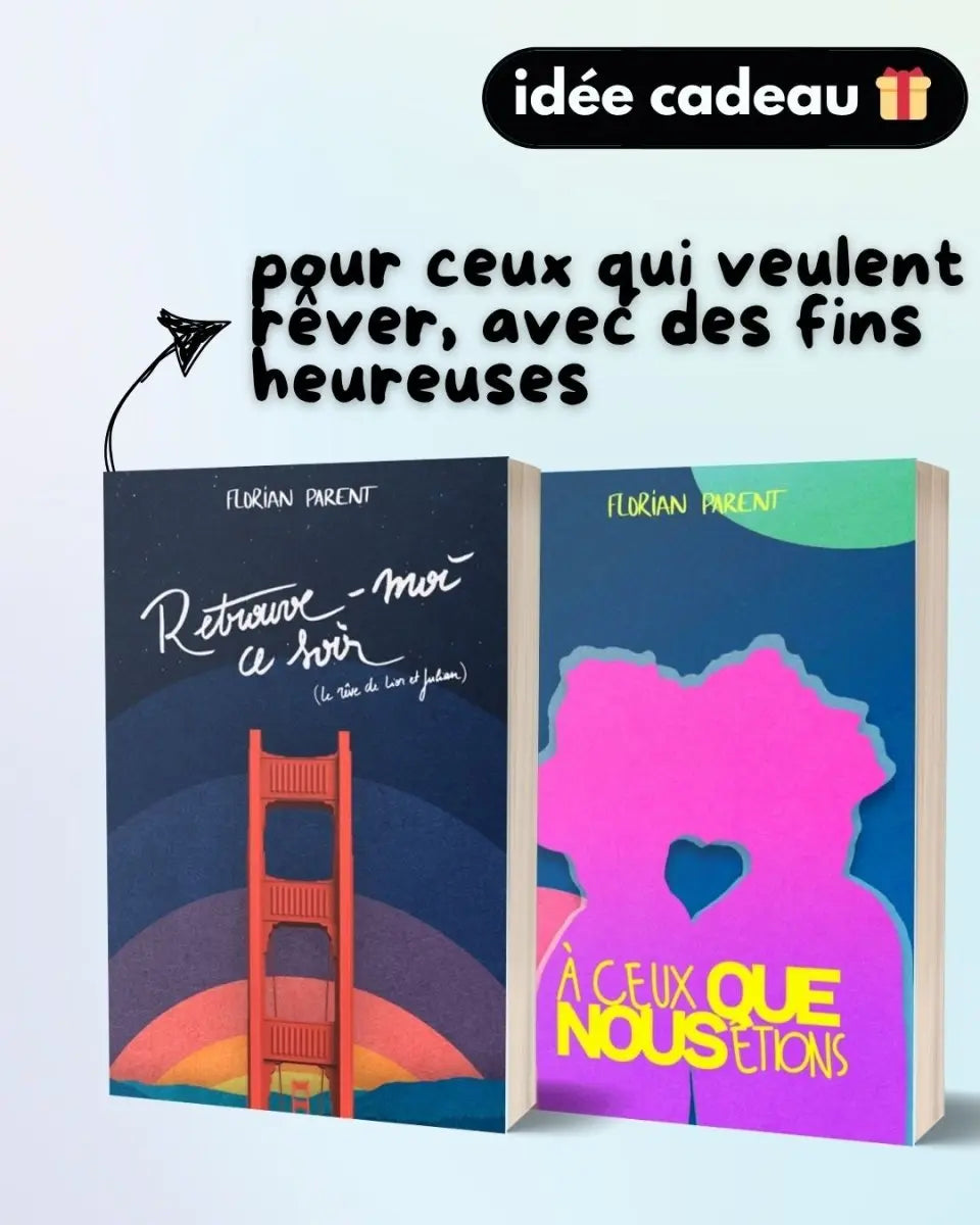 Lot Cadeau - 2 romances gay - "Le meilleur de la romance - best-seller " - Florian Parent - roman gay livre mm