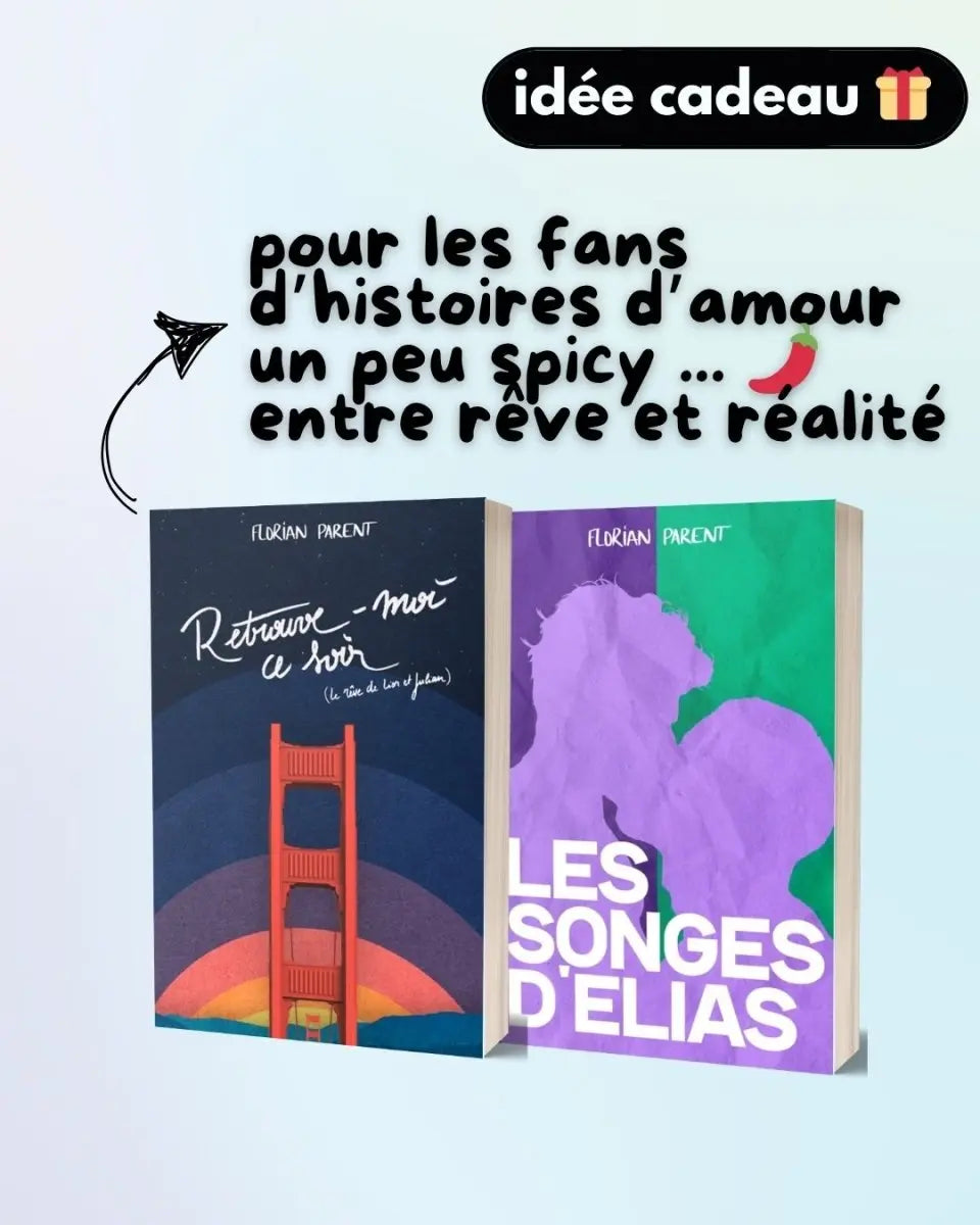 Lot Cadeau - 2 romances gay - "Spicy & Dreamy 🌶️🤩" - Florian Parent - roman gay livre mm - Florian Parent
