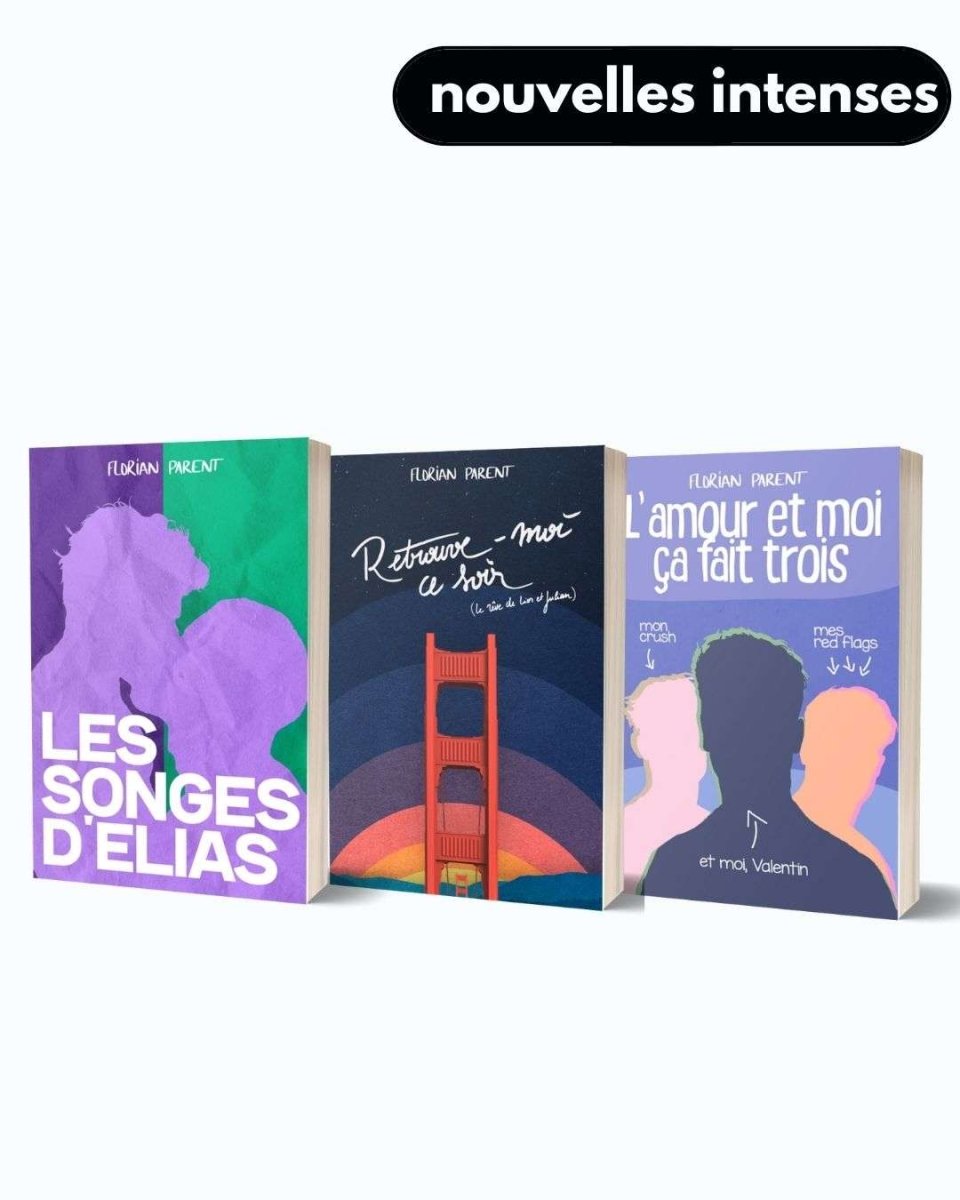 Lot Cadeau - 3 romances gay - "Intenses, inattendues et piquantes đ¶ïžđ„" - Florian Parent - roman gay livre mm - Florian Parent