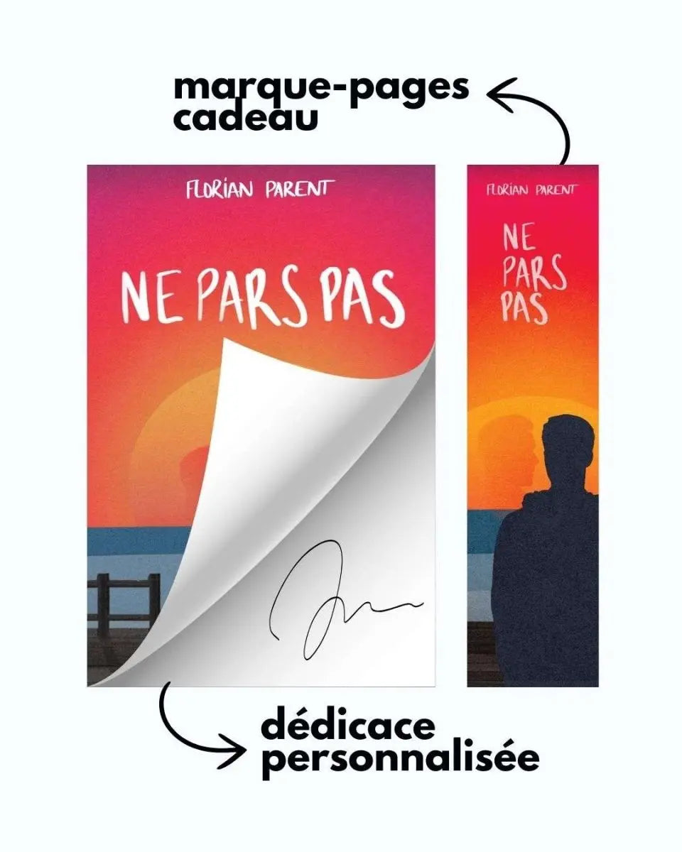 Ne Pars Pas - Prix du Roman Gay 2025 - livre broché - roman gay livre mm - Florian Parent