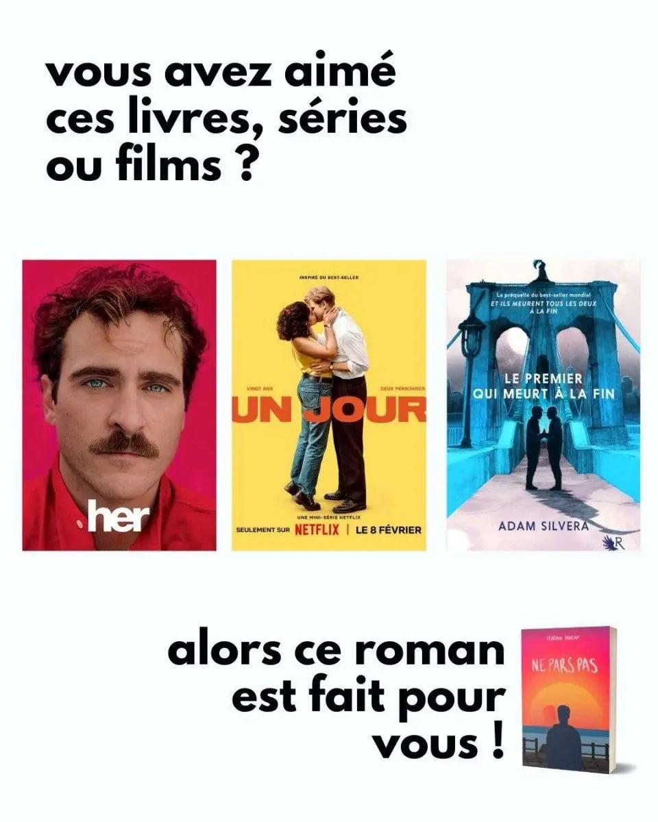 Ne Pars Pas - Prix du Roman Gay 2025 - livre broché - roman gay livre mm - Florian Parent