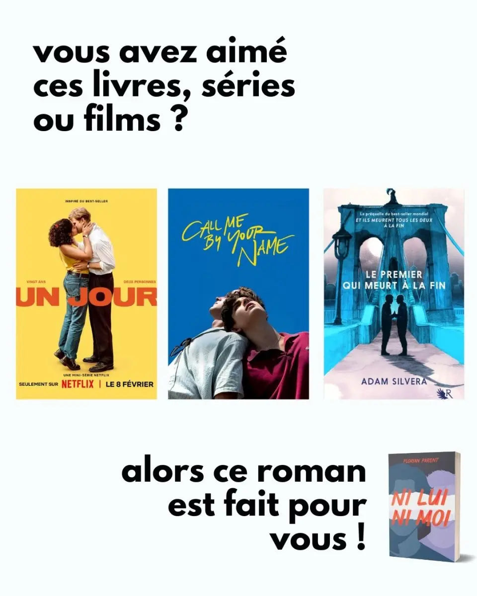 Ni lui Ni moi - livre broché - roman gay livre mm - Florian Parent