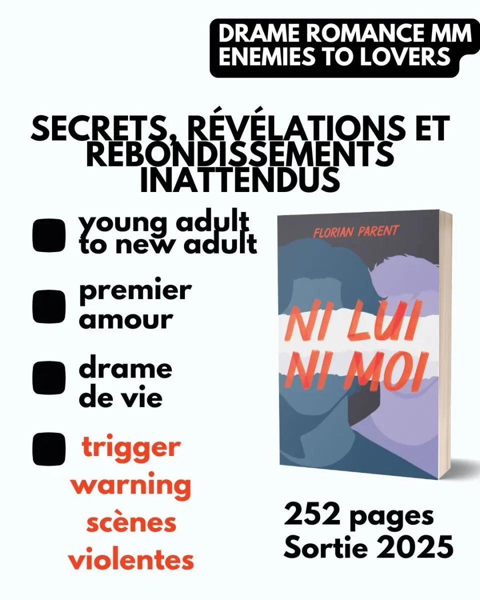 Ni lui Ni moi - livre broché - roman gay livre mm - Florian Parent