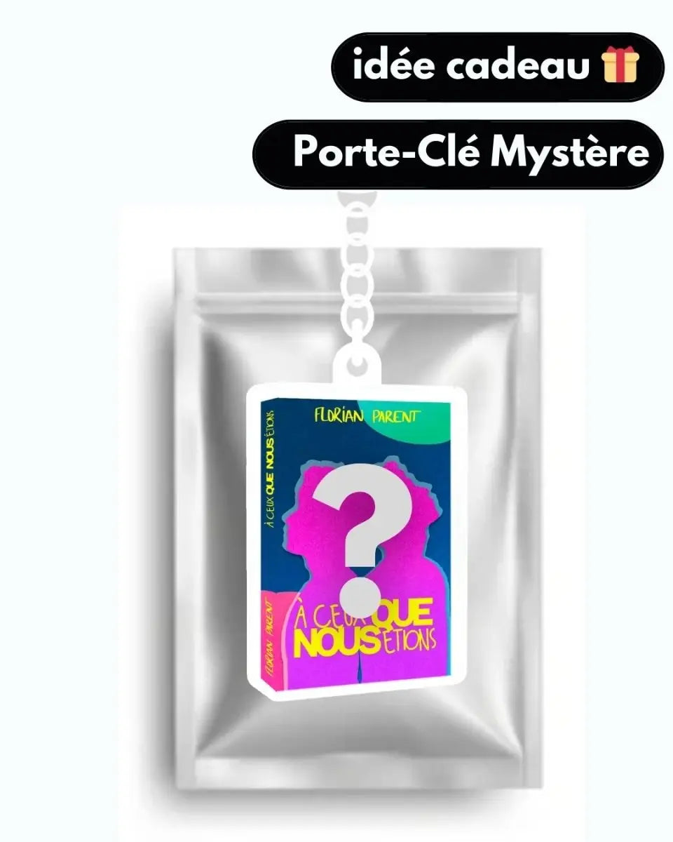 Porte - Clés Mystère – Édition Limitée Noël - Blind Box - roman gay livre mm - Florian Parent