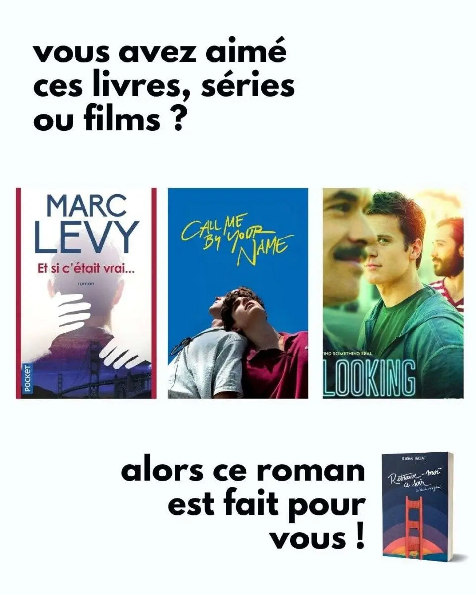 Retrouve - moi ce soir (le rĂȘve de Lior et Julian) - livre brochĂ© - roman gay livre mm - Florian Parent