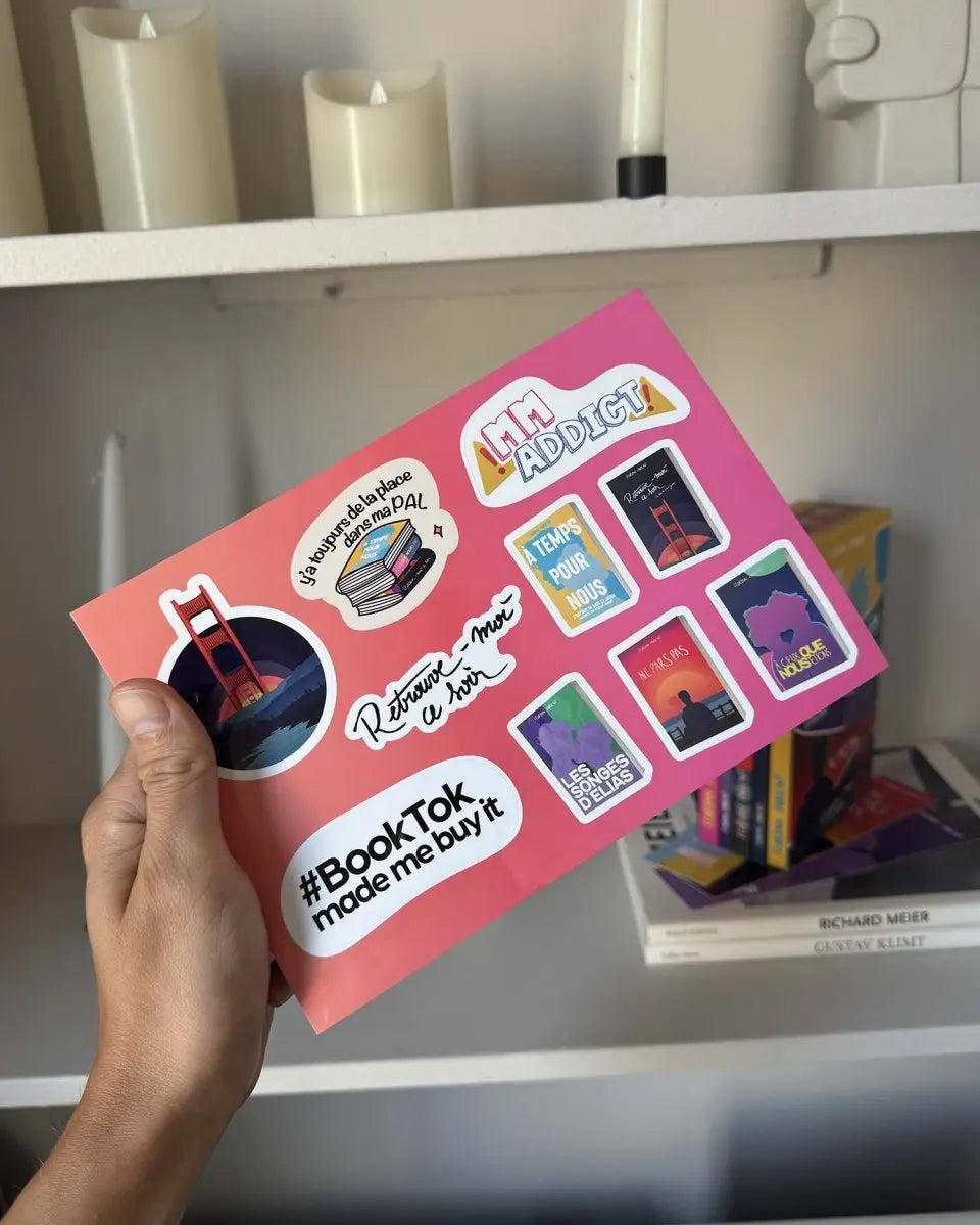 Stickers OFFERT - roman gay livre mm - Florian Parent
