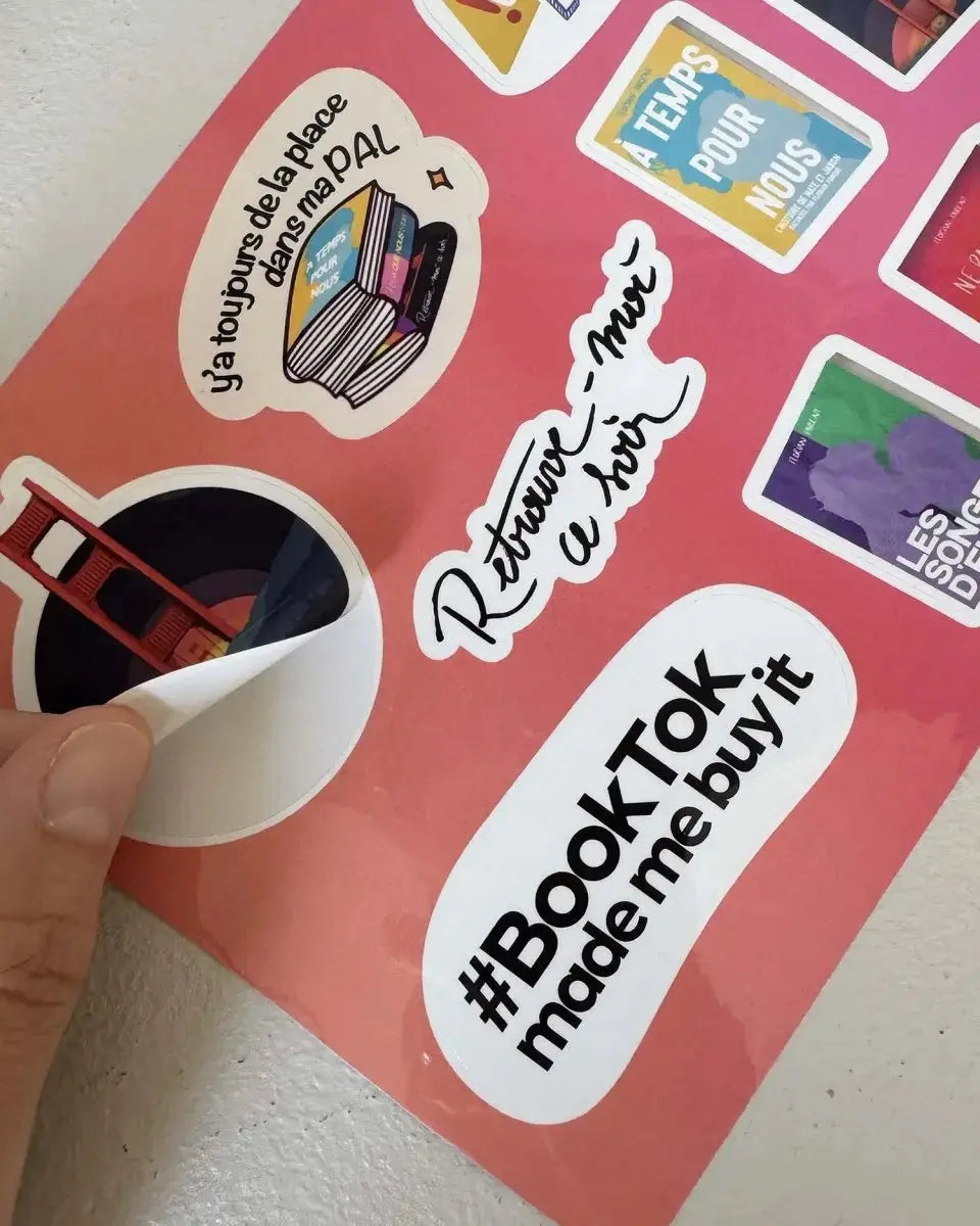 Stickers OFFERT - roman gay livre mm - Florian Parent