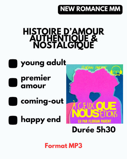 À ceux que nous étions - Livre Audio