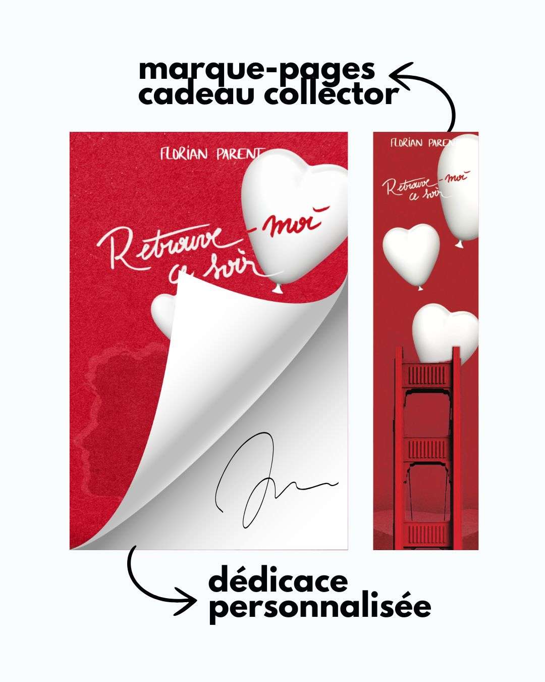 Retrouve-moi ce soir (le rêve de Lior et Julian) - livre broché - Édition Limitée Saint-Valentin