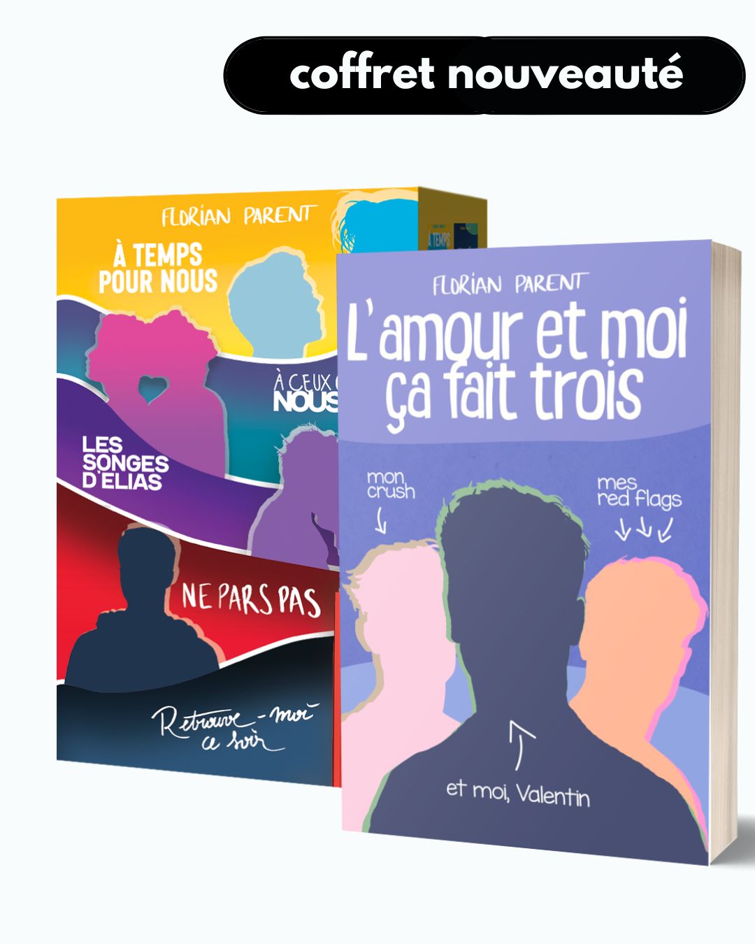 Lot Livres Gay Coffret Florian Parent + Nouveauté 2025