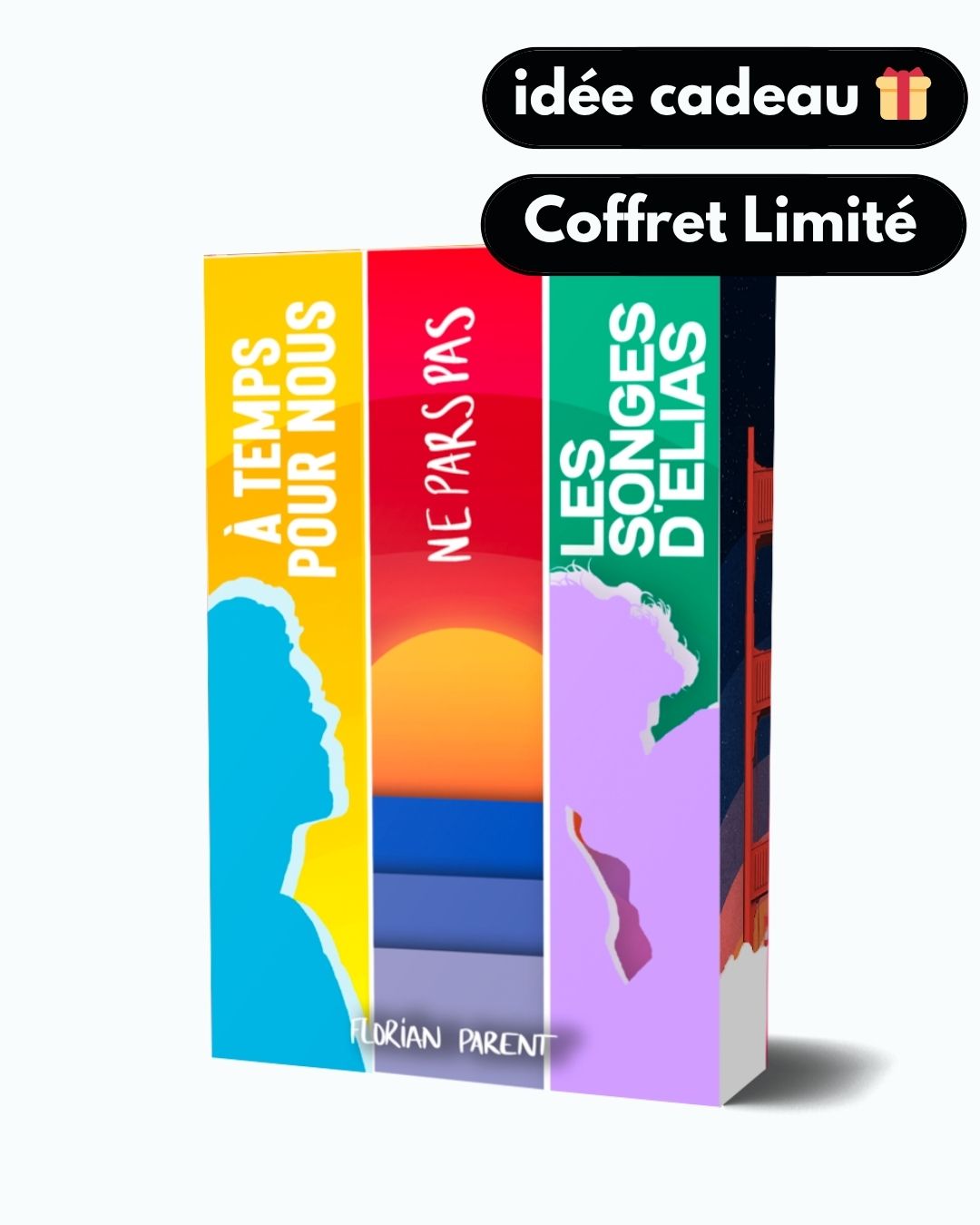 Coffret Noël - 3 Histoires d’Amour et de Destin -  Florian Parent - Idée cadeau à petit prix