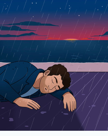 Ne Pars Pas - Roman Gay Graphique Illustrée - Collector Édition Limitée