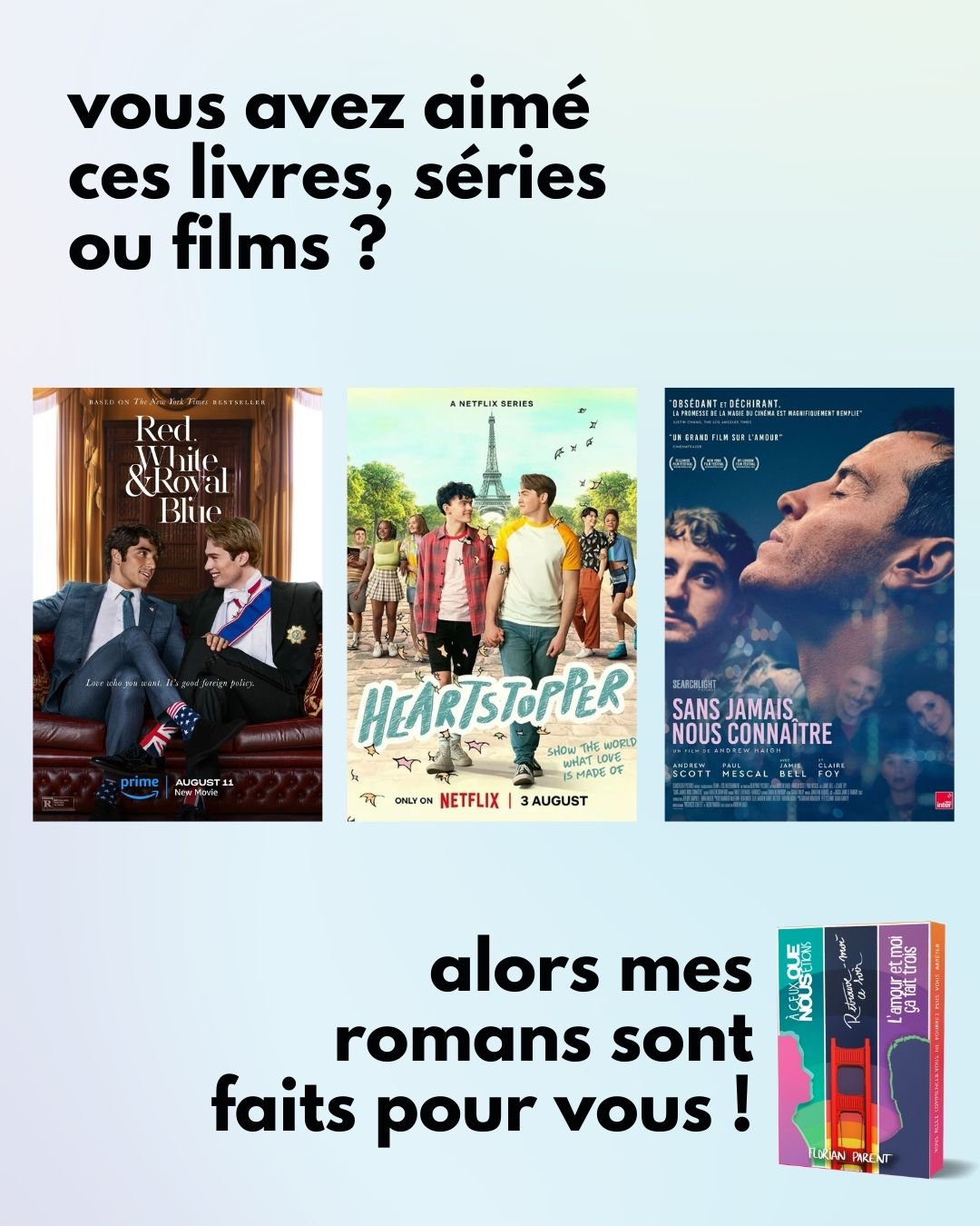 Coffret Noël Limité Florian Parent - 6 livres gay addictifs - Idée cadeau