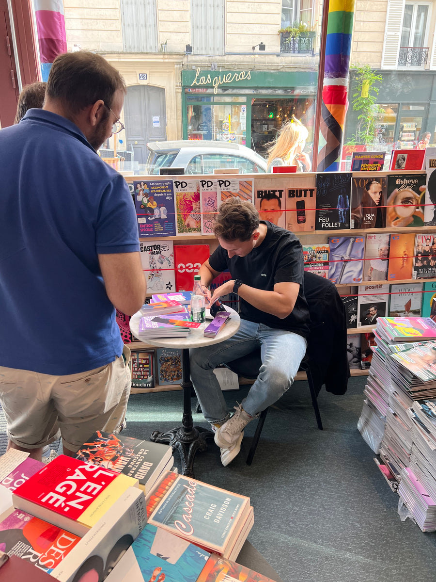 Florian Parent dédicace L'amour et moi ça fait trois