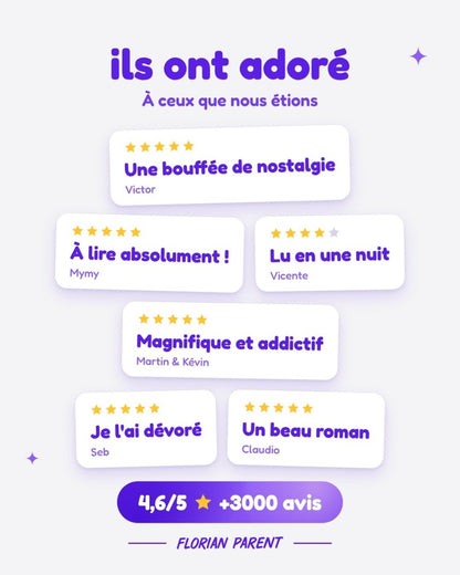À ceux que nous étions - Prix du Roman Gay 2024 - roman gay livre mm - Florian Parent