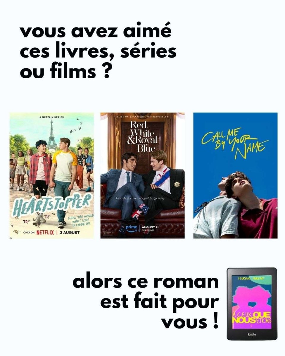 À ceux que nous étions - Prix Romance Gay - eBOOK - roman gay livre mm - Florian Parent