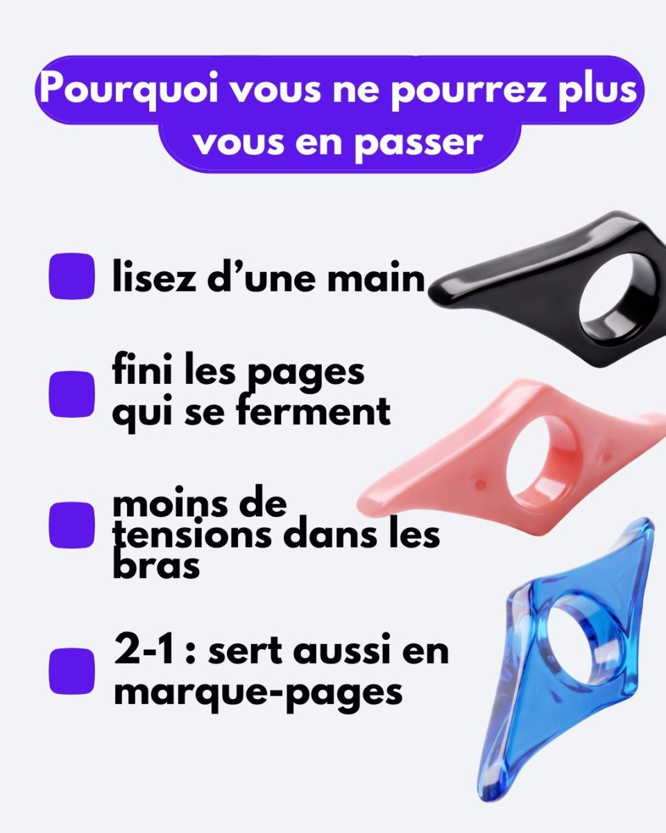 Bague de lecture premium | Lisez d&