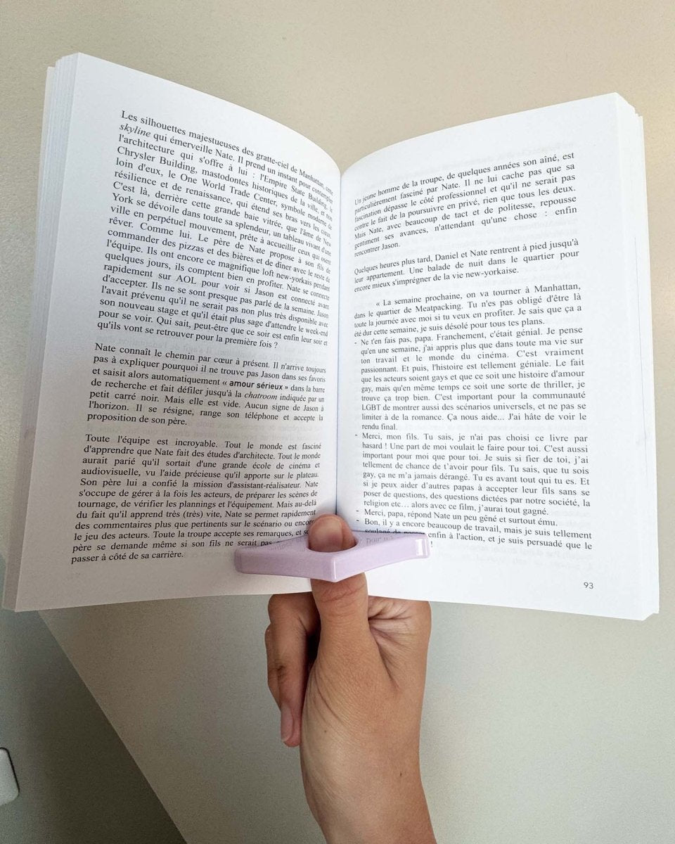 Bague de lecture - Viollette - roman gay livre mm - Florian Parent