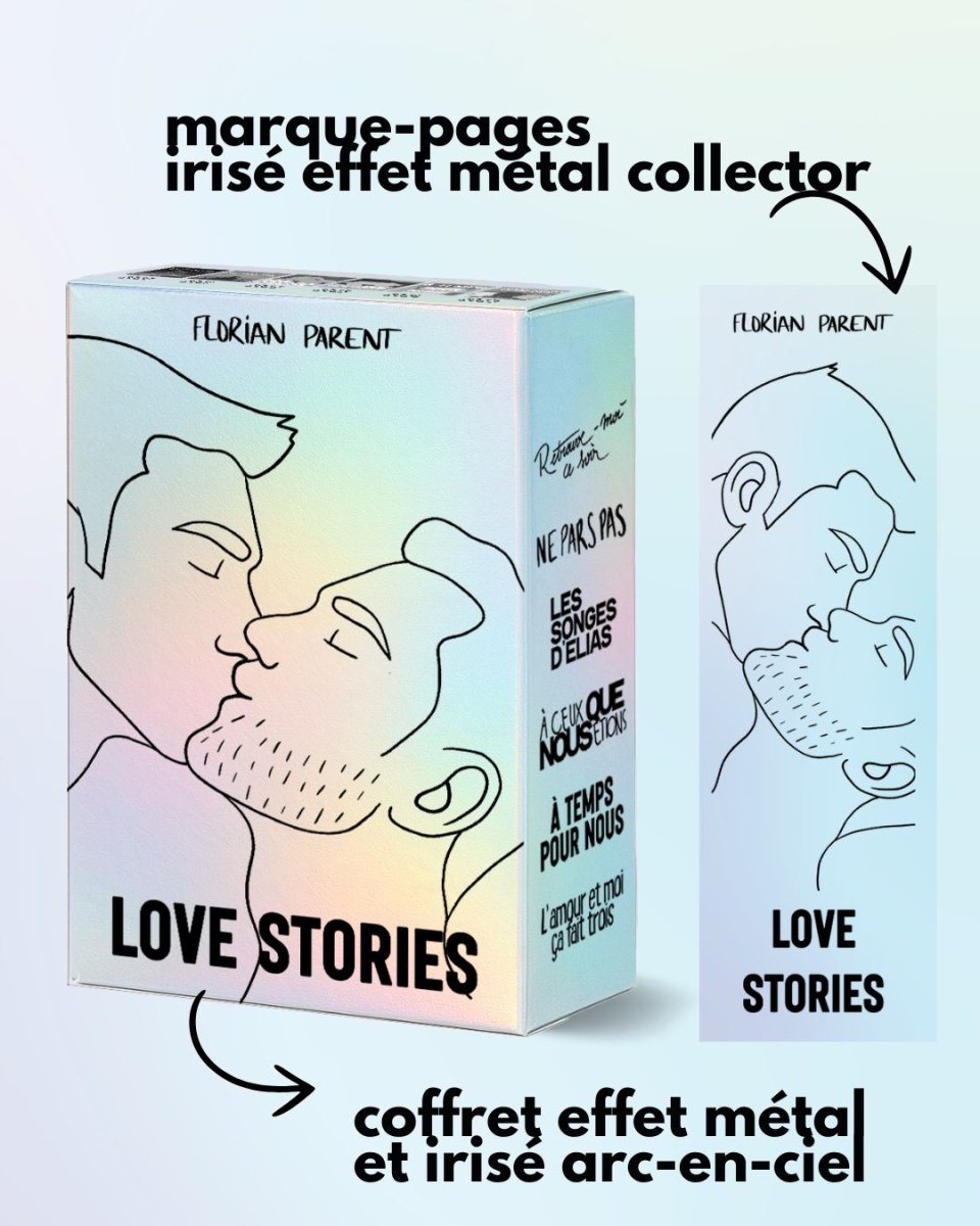 Coffret Cadeau - Collection intégrale - 6 romances gay addictives - Florian Parent - Idée cadeau - roman gay livre mm
