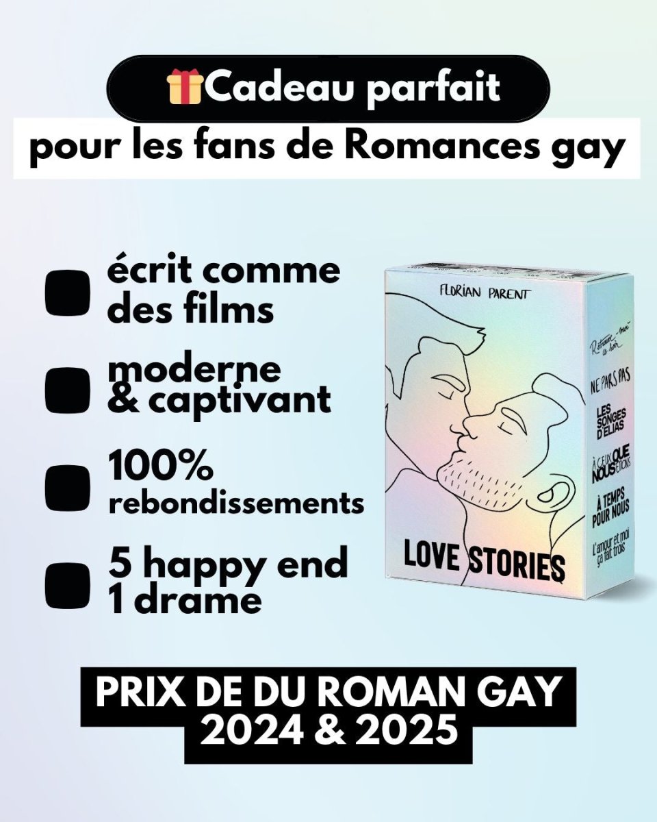 Coffret Cadeau - Collection intégrale - 6 romances gay addictives - Florian Parent - Idée cadeau - roman gay livre mm