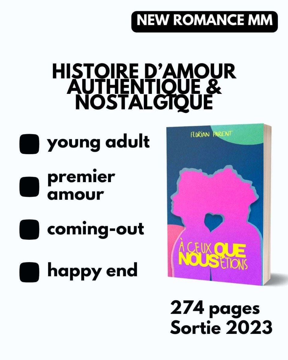 Coffret Florian Parent 4 romances gay addictives - roman gay livre mm - Florian Parent