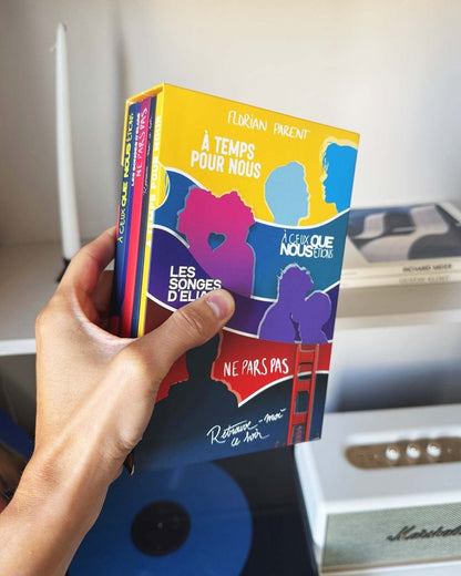 Coffret Idée Cadeau Florian Parent - 5 romances gay addictives - roman gay livre mm - Florian Parent