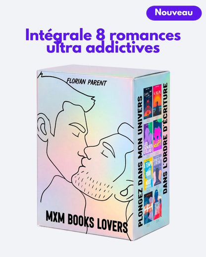 Coffret Intégrale MxM Florian Parent - 8 livres gay - roman gay livre mm - Florian Parent