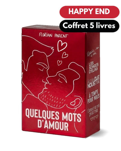 Coffret Romance - 5 livres gay qui finissent bien - roman gay livre mm - Florian Parent