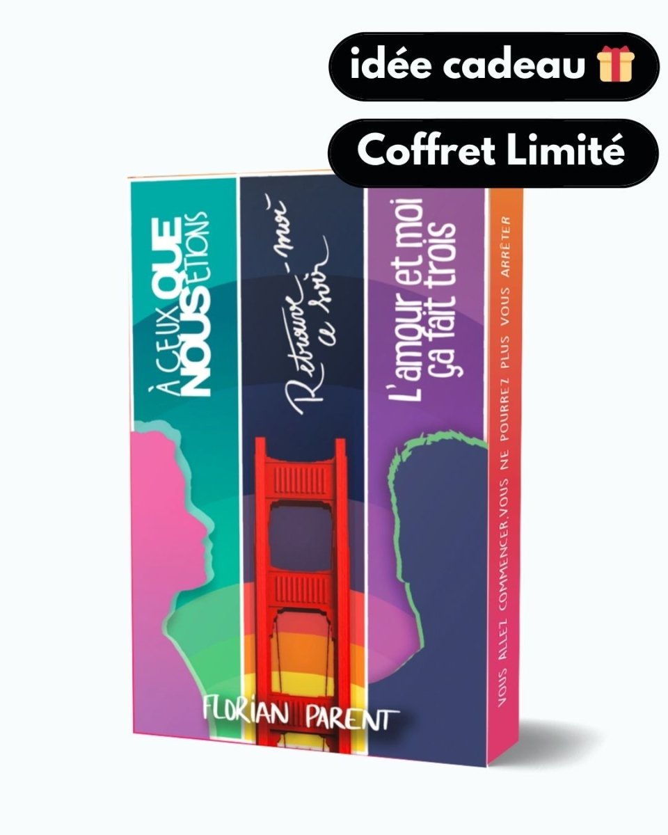 Coffret Romances Gay Modernes Feel Good – 3 Histoires de Passion - Florian Parent - roman gay livre mm - Florian Parent