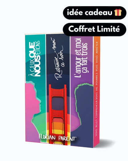 Coffret Romances Gay Modernes Feel Good – 3 Histoires de Passion - Florian Parent - roman gay livre mm - Florian Parent