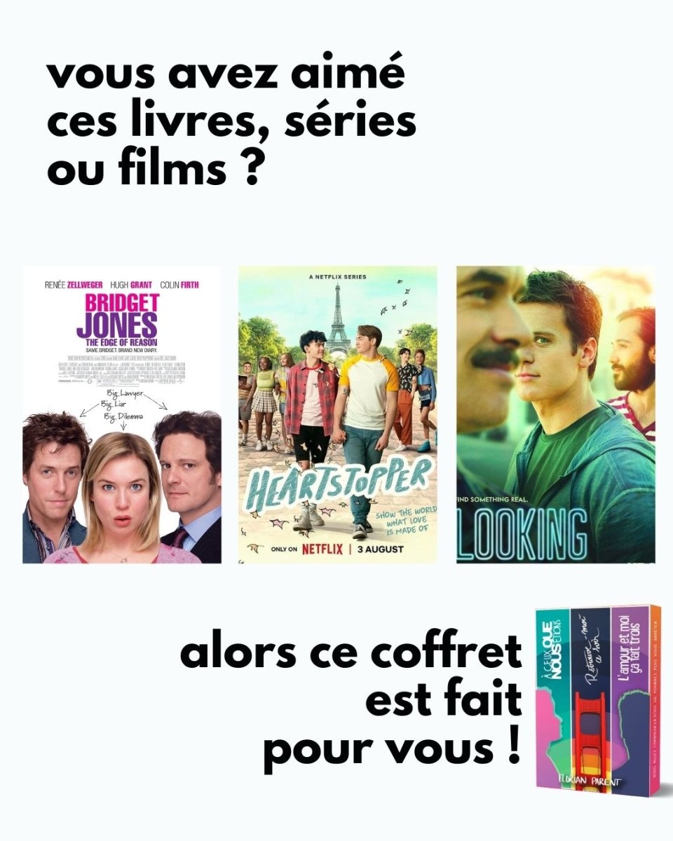 Coffret Romances Gay Modernes Feel Good – 3 Histoires de Passion - Florian Parent - roman gay livre mm - Florian Parent