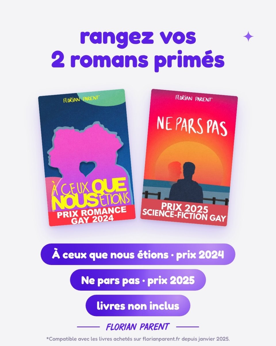 Coffret Vide - Prix du roman gay duo - roman gay livre mm - Florian Parent