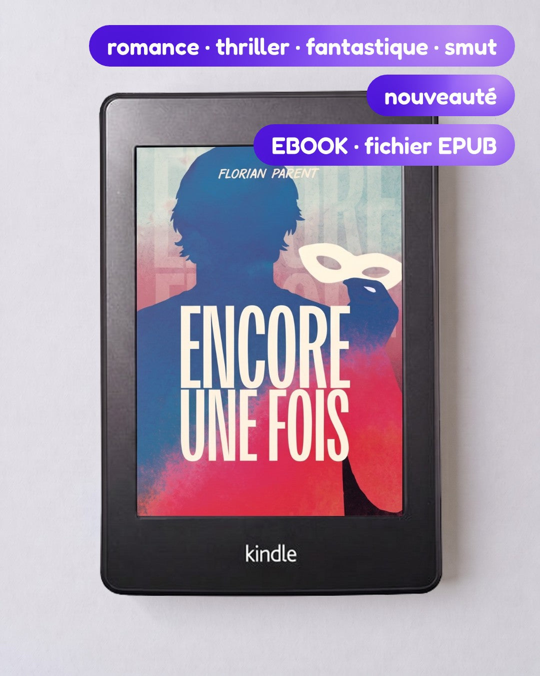 Encore une fois (ebook) – couverture – Florian Parent